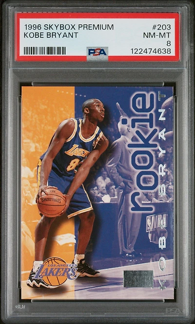 1996 Skybox Premium 203 Kobe Bryant PSA
