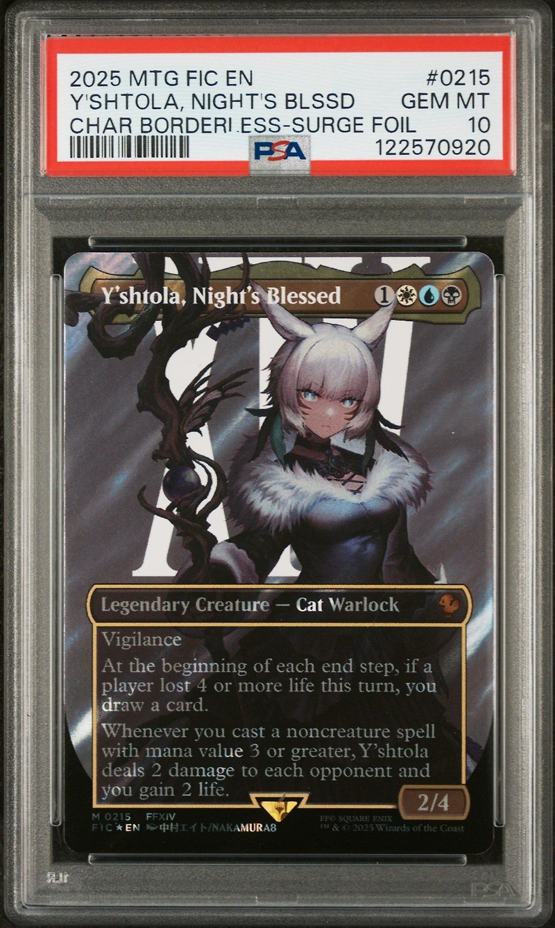 2025 Magic The Gathering Final Fantasy Commander 0215 Y'shtola