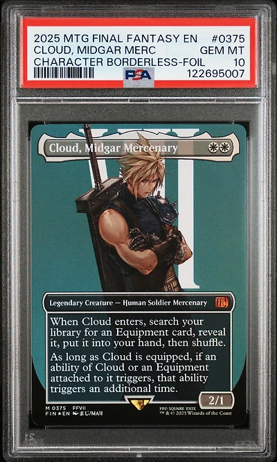 2025 Magic The Gathering Final Fantasy Cloud