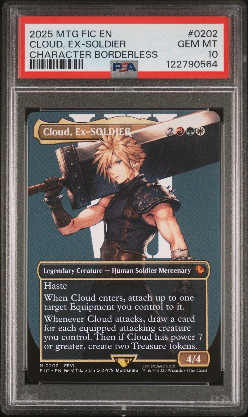 2025 Magic The Gathering Final Fantasy Commander 0202 Cloud
