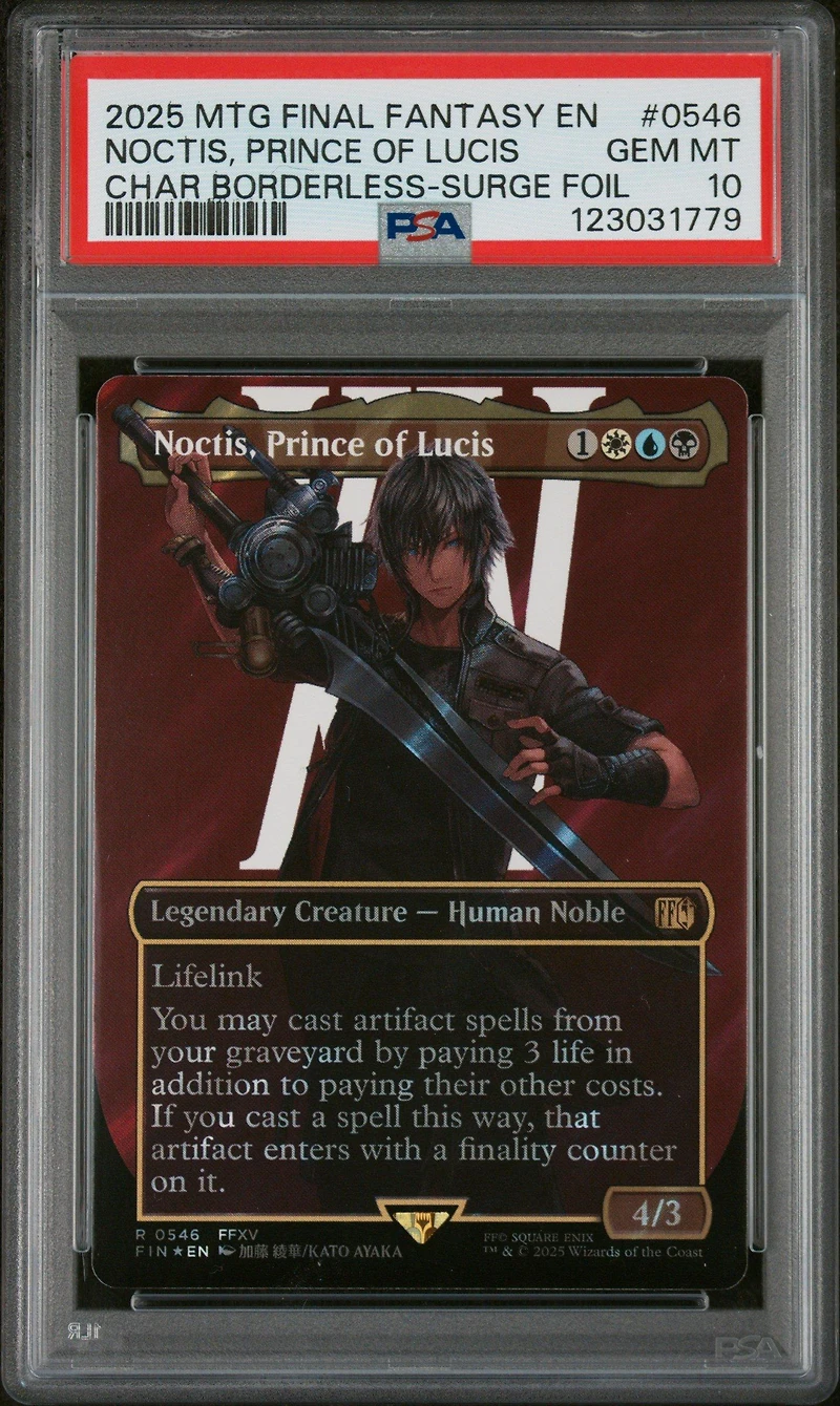 2025 Magic The Gathering Final Fantasy 0546 Noctis