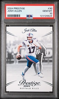 2024 Panini Prestige 30 Josh Allen PSA 10