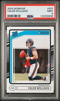 2024 Panini Donruss 327 Caleb Williams PSA