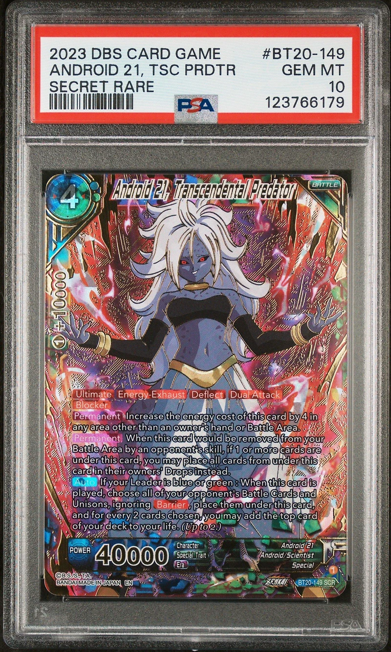 2023 Dragon Ball Super Card Game Series 20 Power Absorbed Bt20-149 Android 21