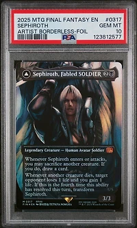 2025 Magic The Gathering Final Fantasy 0317 Sephiroth, Fabled Soldier/sephiroth
