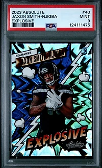 2023 Panini Absolute Explosive 40 Jaxon Smith-njigba PSA 9