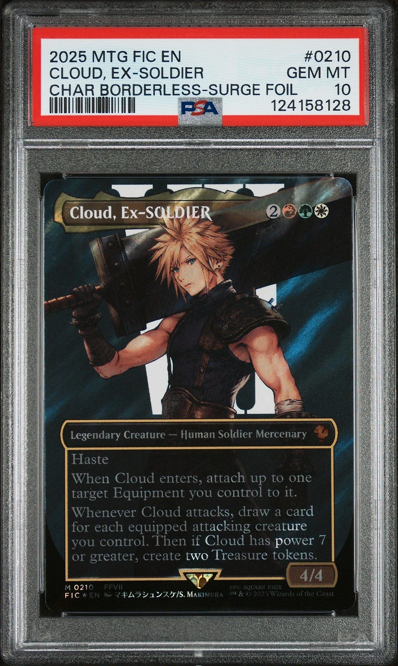 2025 Magic The Gathering Final Fantasy Commander 0210 Cloud