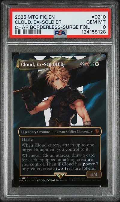 2025 Magic The Gathering Final Fantasy Commander 0210 Cloud