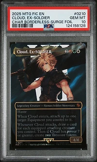 2025 Magic The Gathering Final Fantasy Commander 0210 Cloud