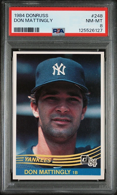 1984 Donruss 248 Don Mattingly PSA