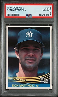 1984 Donruss 248 Don Mattingly PSA