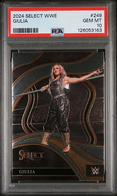 2024 Panini Select Wwe 249 Giulia PSA 10