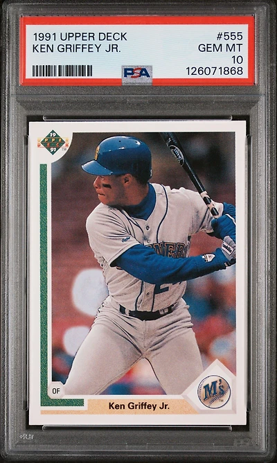 1991 Upper Deck 555 Ken Griffey Jr. PSA 10