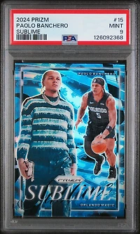 2024 Panini Prizm Sublime 15 Paolo Banchero PSA 9
