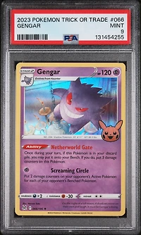 2023 Pokemon Trick Or Trade 066 Gengar PSA
