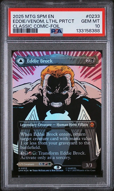 2025 Magic The Gathering Marvel's Spider-man 0233 Eddie Brock/venom