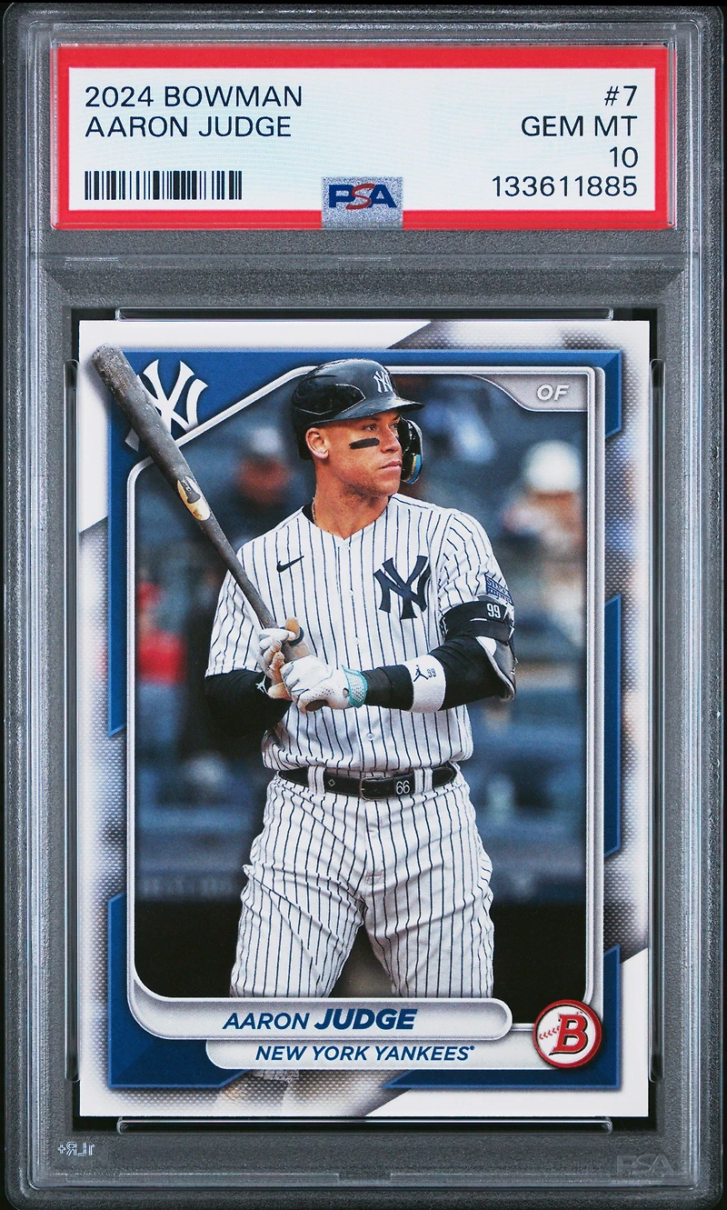 2024 Bowman 7 Aaron Judge PSA 10