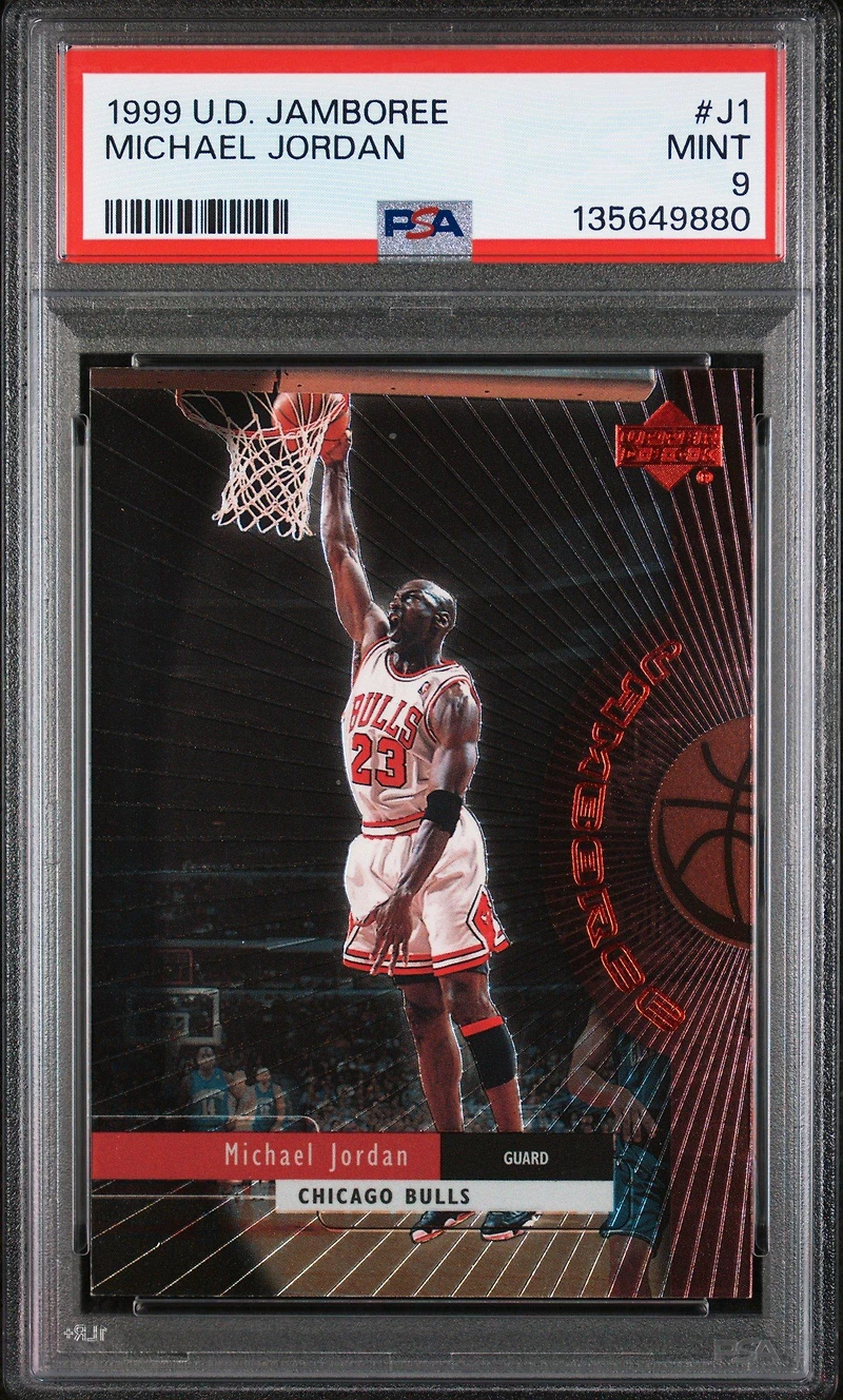 1999 Upper Deck Jamboree J1 Michael Jordan PSA 9