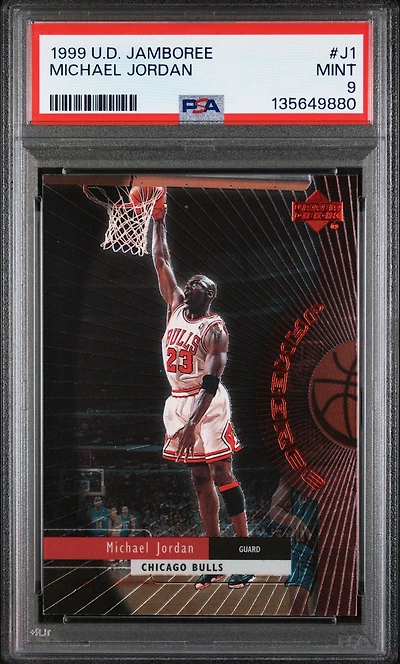 1999 Upper Deck Jamboree J1 Michael Jordan PSA 9