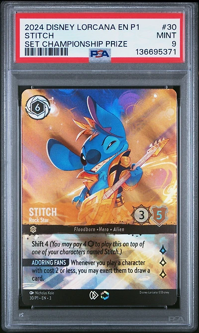 2024 Disney Lorcana En P1-promo 30 Stitch