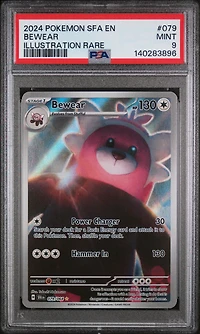 2024 Pokemon Sfa En-shrouded Fable 079 Bewear Illustration Rare PSA 9