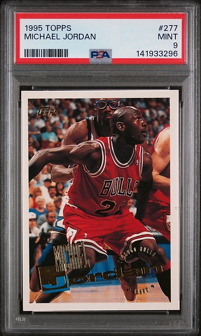 1995 Topps 277 Michael Jordan PSA 9