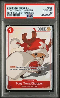 2023 One Piece Gift Collection 2023 006 Tony Tony Chopper PSA 10