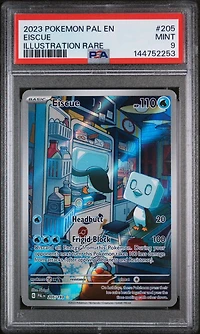 2023 Pokemon Pal En-paldea Evolved 205 Eiscue Illustration Rare PSA