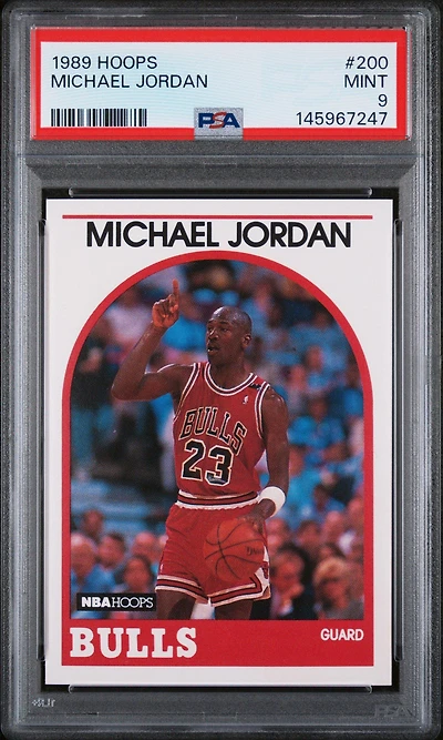 1989 Hoops 200 Michael Jordan PSA