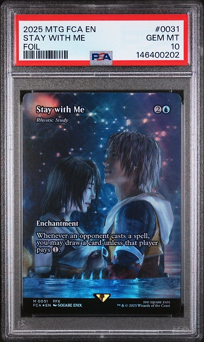2025 Magic The Gathering Final Fantasy Through The Ages 0031 Stay With Me Foil PSA 10