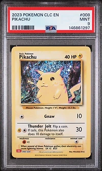 2023 Pokemon Clc-trading Card Game Classic Charizard & Ho-oh Ex Deck 008 Pikachu PSA 9