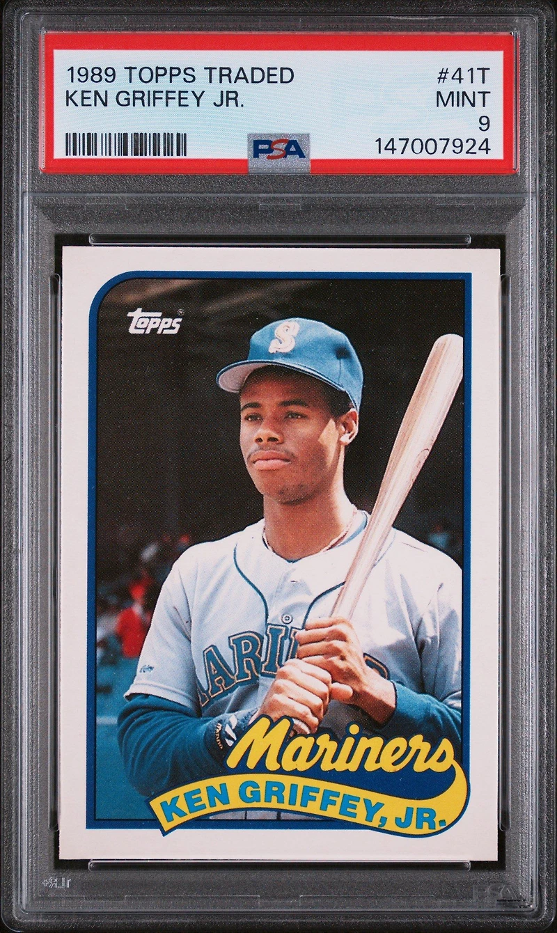 1989 Topps Traded 41t Ken Griffey Jr. PSA