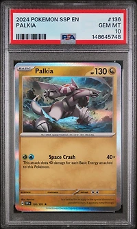 2024 Pokemon Ssp En-surging Sparks 136 Palkia PSA 10