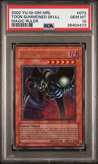 2002 Yu-gi-oh! Mrl-magic Ruler 073 Toon Summoned Skull PSA 10