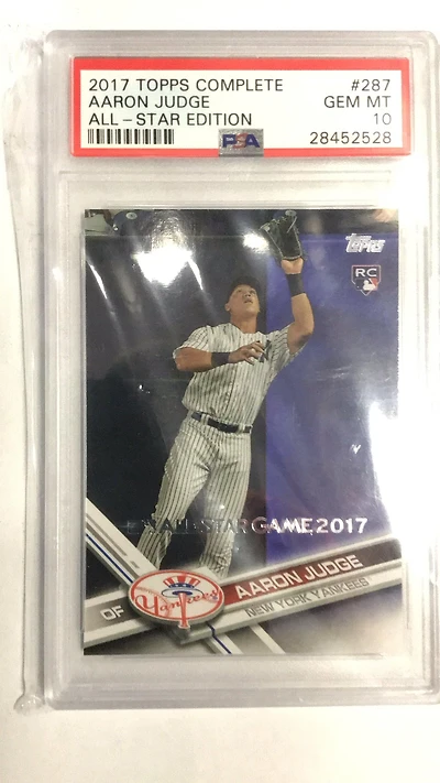 2017 Topps 287 Aaron Judge All-star Game 2017 PSA 10