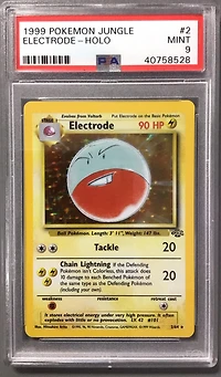 1999 Pokemon Jungle 2 Electrode-holo PSA