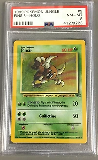 1999 Pokemon Jungle 9 Pinsir-holo PSA