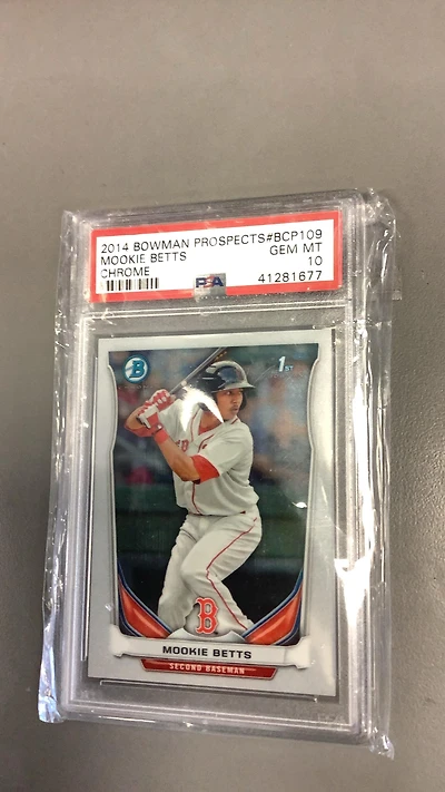 2014 Bowman Prospects Bcp109 Mookie Betts PSA 10