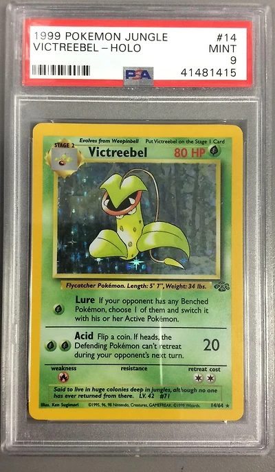1999 Pokemon Jungle 14 Victreebel-holo PSA