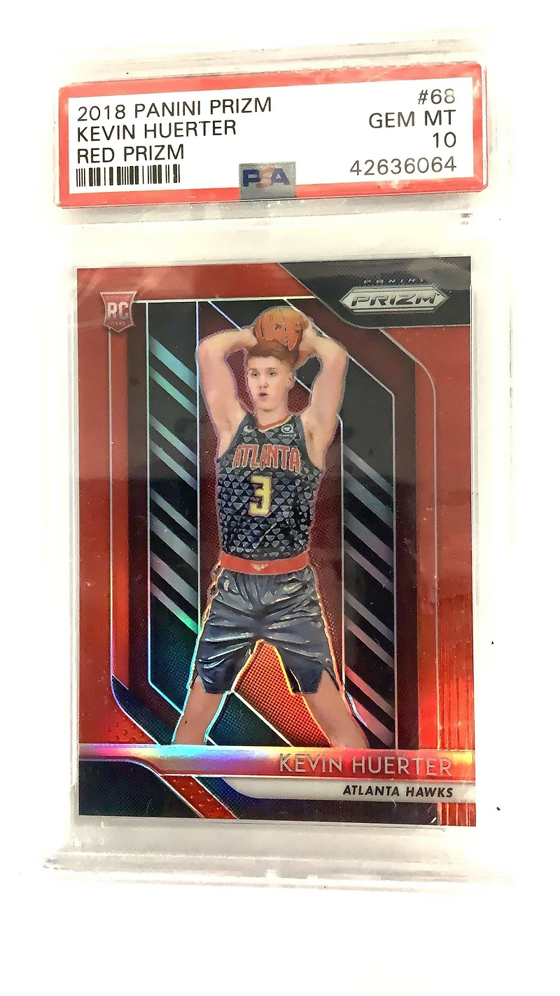 2018 Panini Prizm 68 Kevin Huerter Prizm PSA
