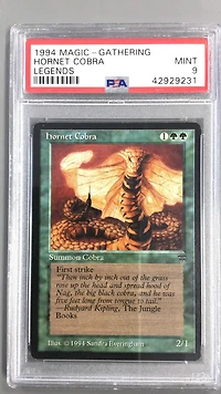 1994 Magic The Gathering Legends  Hornet Cobra PSA 9