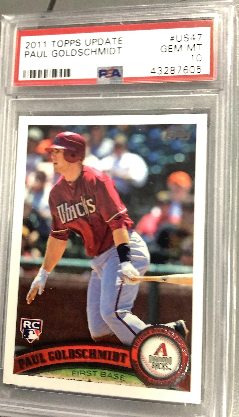 2011 Topps Update Us47 Paul Goldschmidt PSA 10