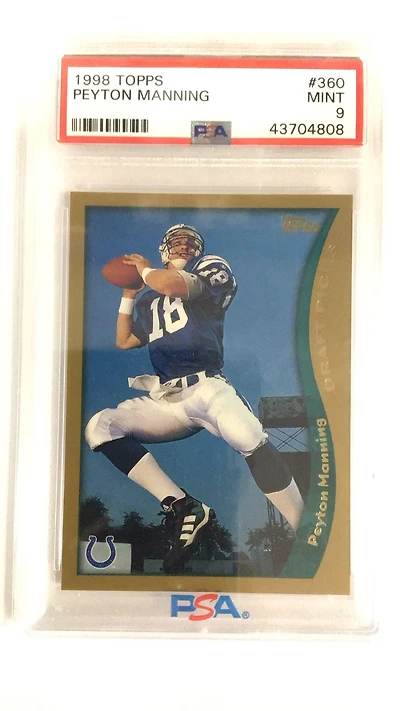1998 Topps 360 Peyton Manning PSA