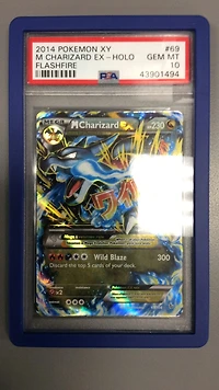 2014 Pokemon Xy Flashfire 69 M Charizard Ex PSA