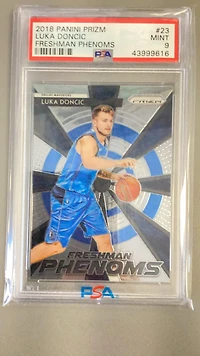 2018 Panini Prizm Freshman Phenoms 23 Luka Doncic PSA
