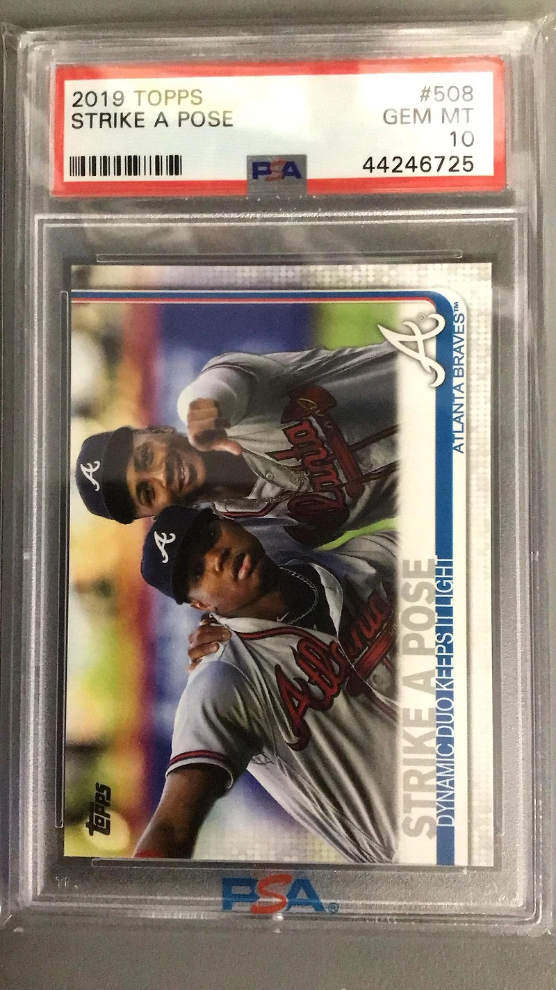2019 Topps 508 Strike A Pose PSA 10