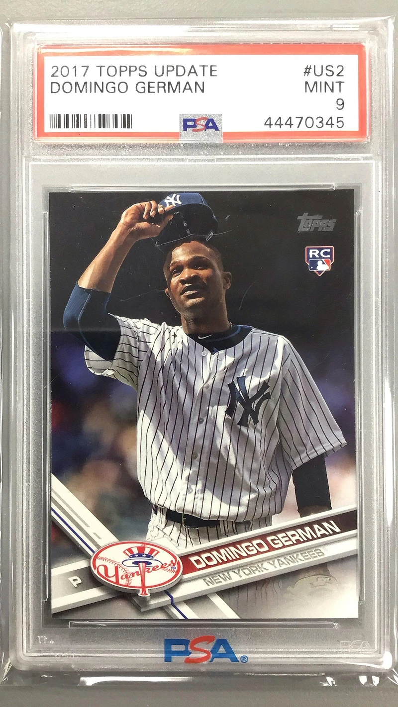 2017 Topps Update Us2 Domingo German PSA 9