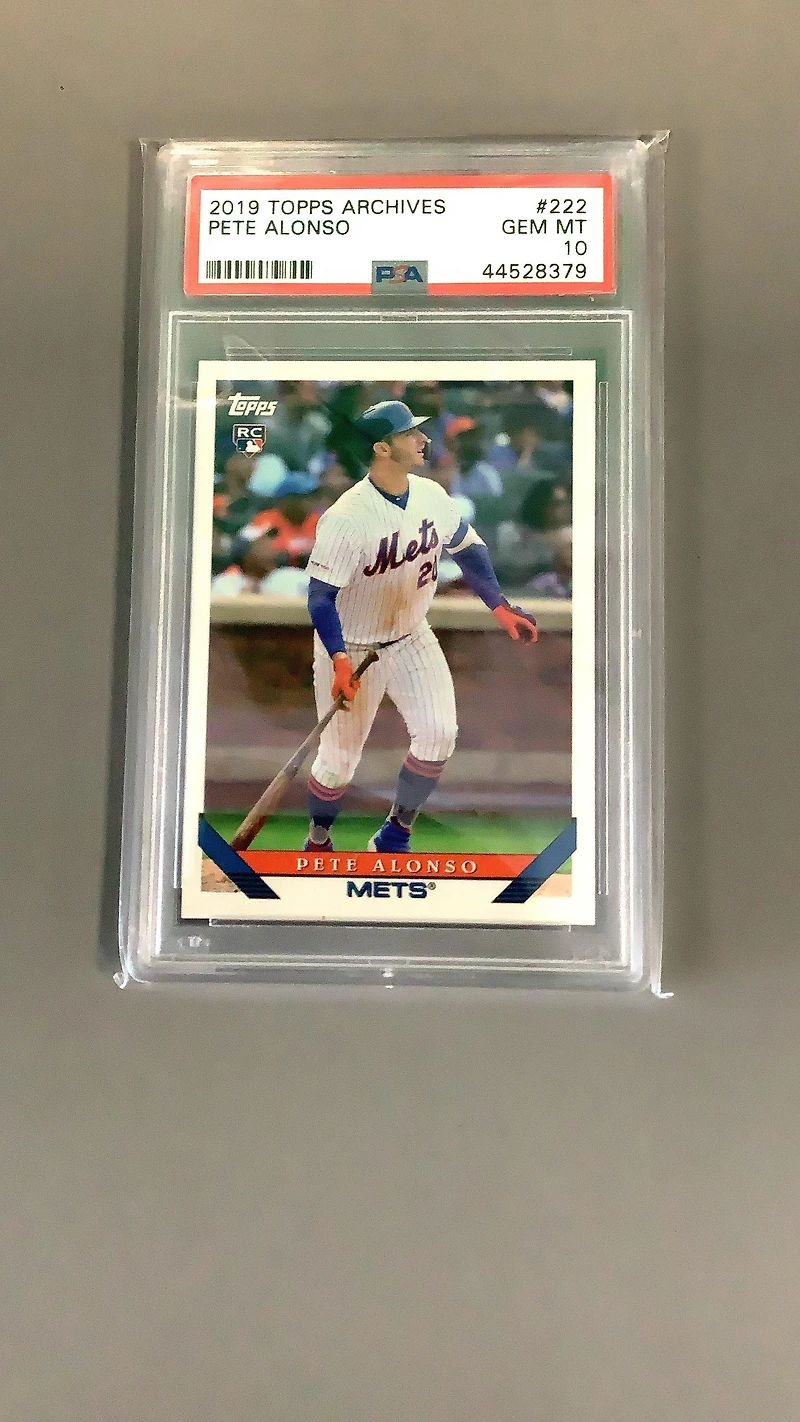 2019 Topps Archives 222 Pete Alonso PSA 10