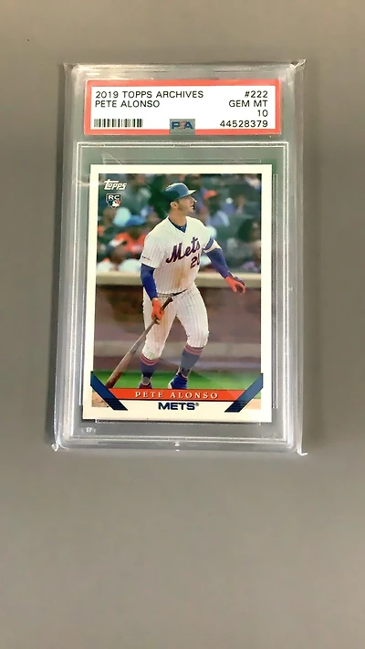 2019 Topps Archives 222 Pete Alonso PSA 10