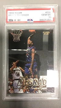 1997 Fleer 226 Tracy Mcgrady PSA 10